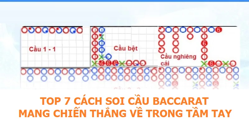 Đôi điều cần chú ý khi vận dụng chiến thuật soi cầu trong Baccarat